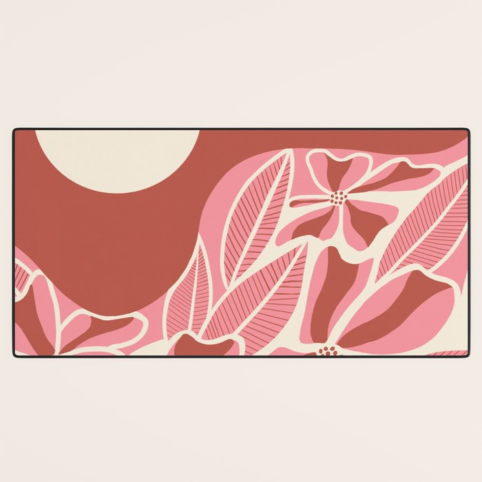 Hawaiian Sunset, Coral Desk Mat Gallery Image 3