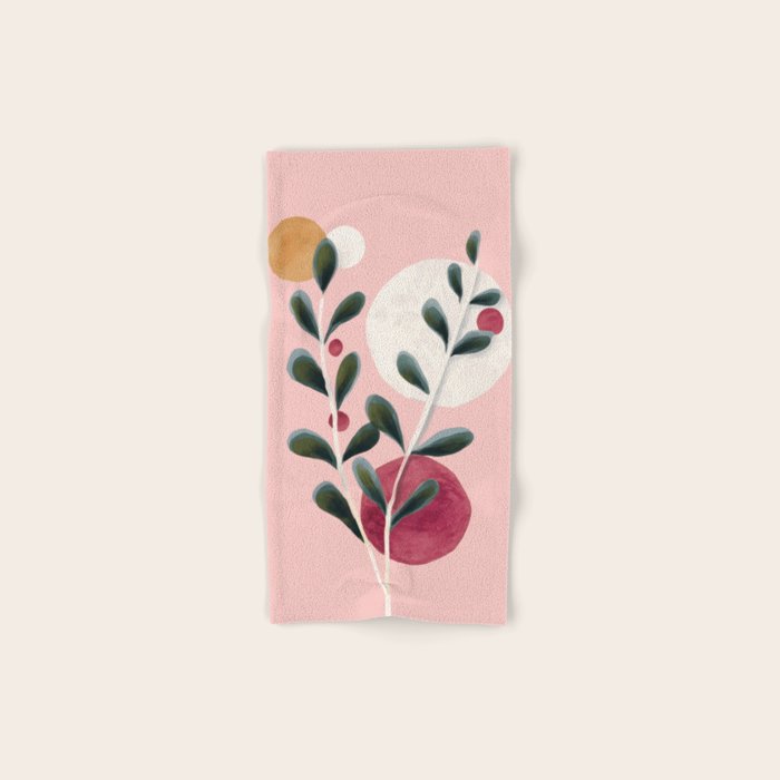 Soft Berry Branches Bath Towel Gallery Image 1