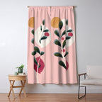 Soft Berry Branches Window Curtain Gallery Image 5