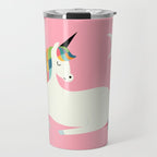 Unicorn Happiness Travel Mug Gallery Image 1