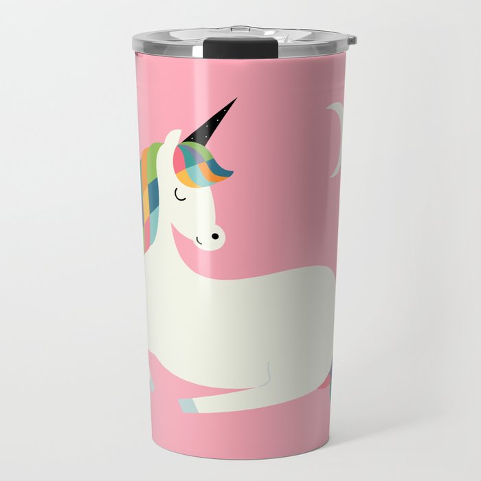 Unicorn Happiness Travel Mug Gallery Image 1