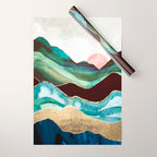 Velvet Mountains Wrapping Paper Gallery Image 1