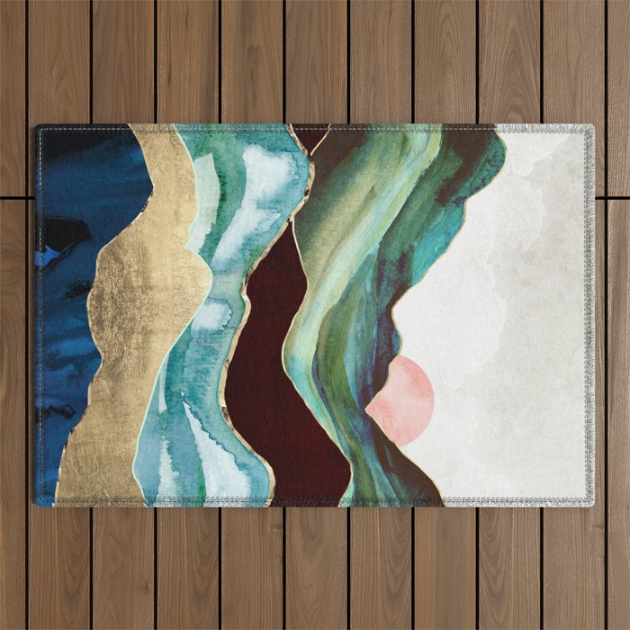 Velvet Mountains Outdoor Rug Gallery Image 1