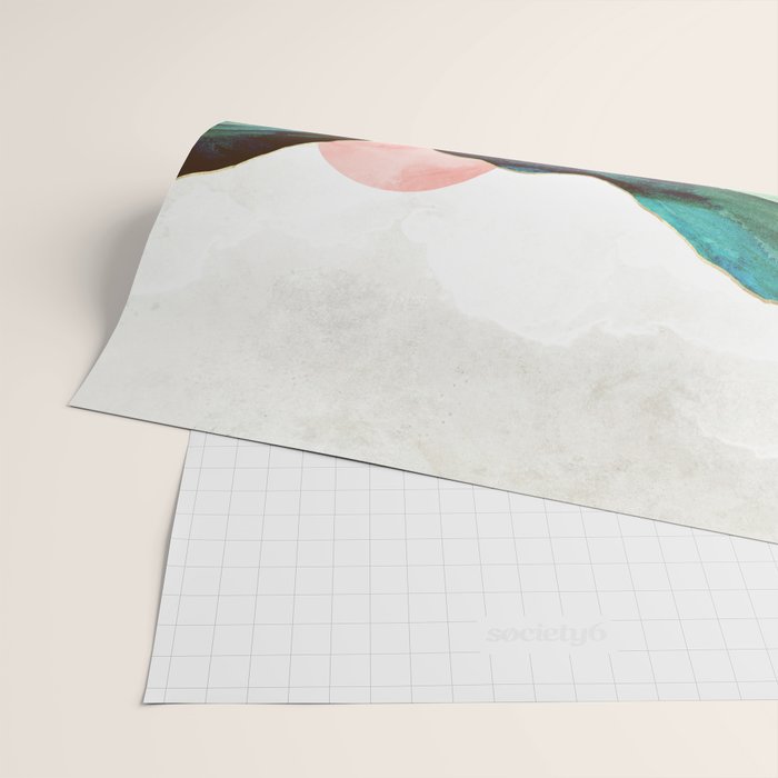 Velvet Mountains Wrapping Paper Gallery Image 2