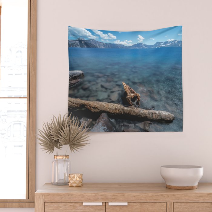 Crater Lake Love Wall Tapestry Gallery Image 2