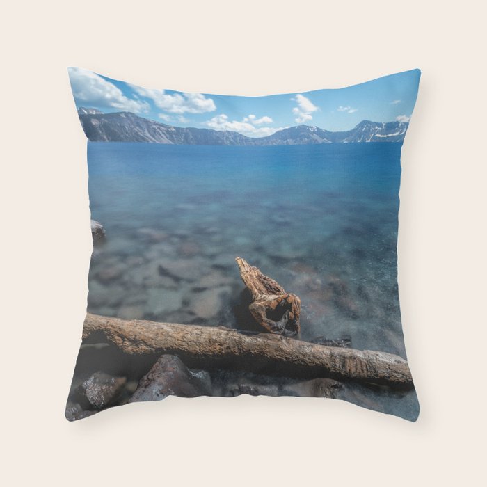 Crater Lake Love Throw Pillow Gallery Image 6