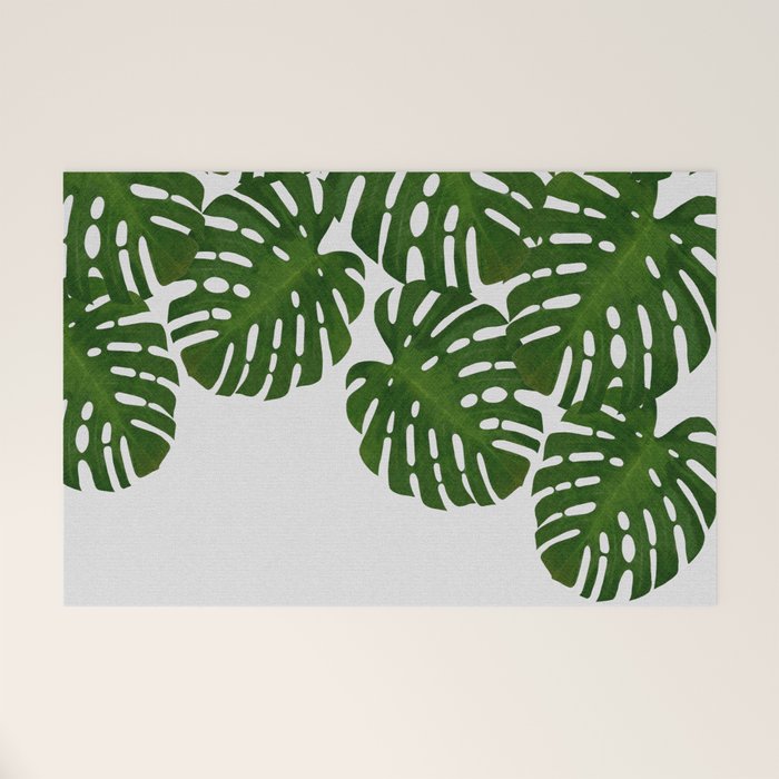 Monstera Leaf I Welcome Mat Gallery Image 1