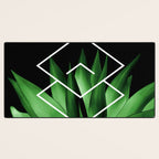 Agave geometrics III Desk Mat Gallery Image 3