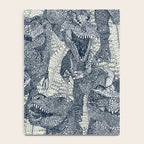 Tyrannosaurus rex indigo Notebook Gallery Image 4