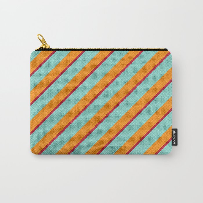 STRIPES - 003 - b Carry All Pouch Gallery Image 1