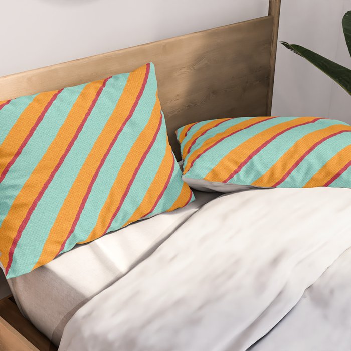 STRIPES - 003 - b Pillow Sham Gallery Image 2