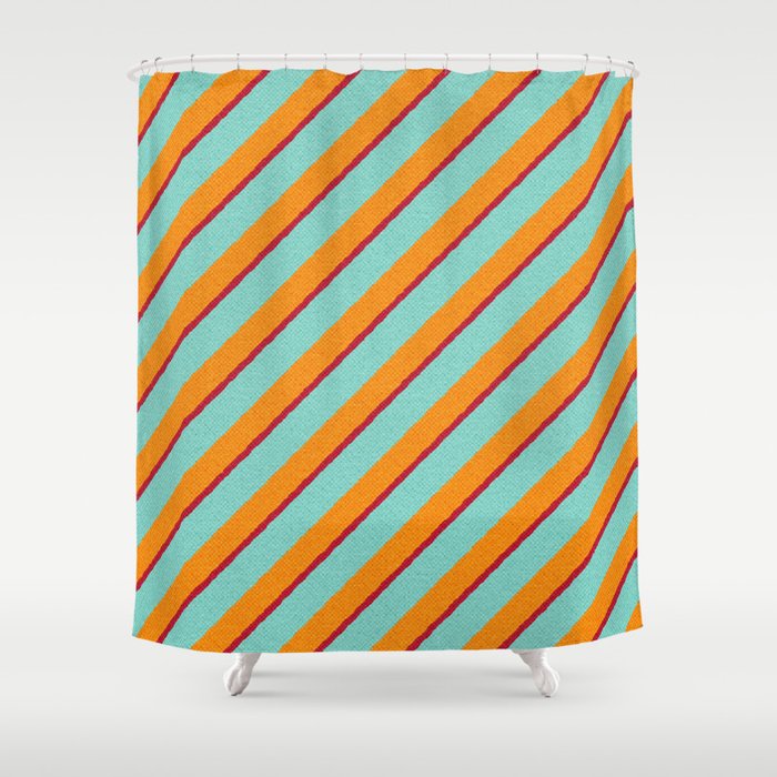 STRIPES - 003 - b Shower Curtain Gallery Image 1