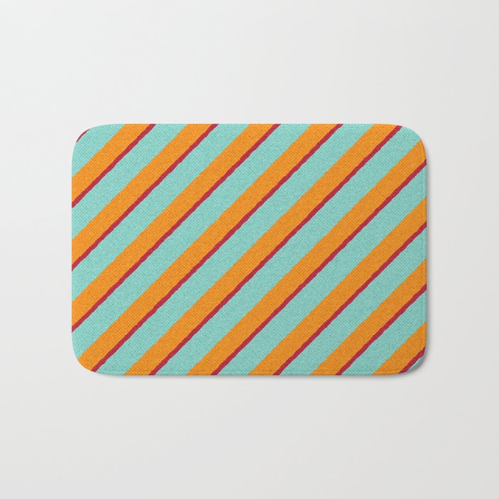 STRIPES - 003 - b Bath Mat Gallery Image 1
