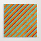 STRIPES - 003 - b Wood Wall Art Gallery Image 1