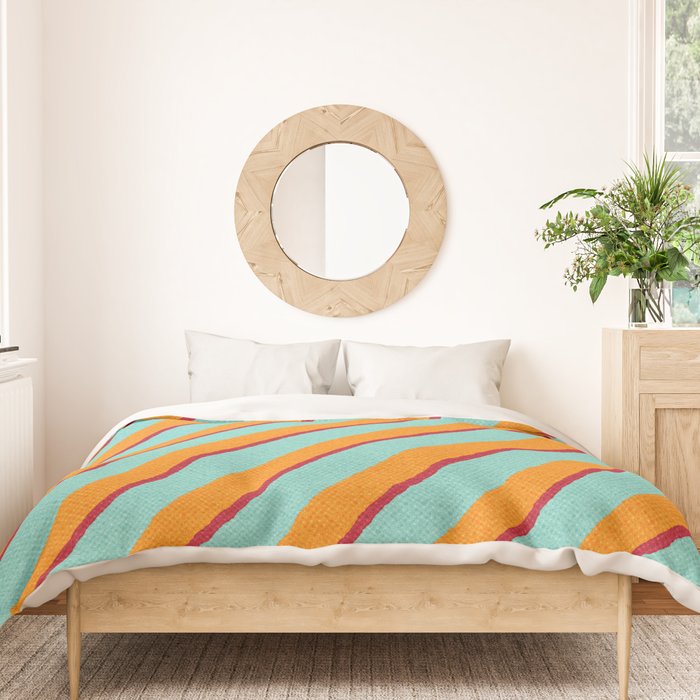 STRIPES - 003 - b Duvet Cover Gallery Image 3