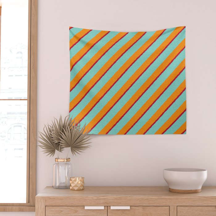STRIPES - 003 - b Wall Tapestry Gallery Image 2