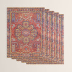 Heriz Azerbaijan Northwest Persian Carpet Print Wrapping Paper Gallery Image 3