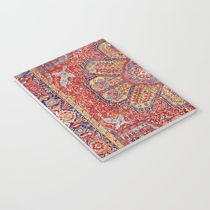 Heriz Azerbaijan Northwest Persian Carpet Print Notebook Gallery Image 3