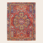 Heriz Azerbaijan Northwest Persian Carpet Print Poster Gallery Image 4