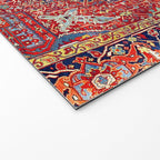 Heriz Azerbaijan Northwest Persian Carpet Print Welcome Mat Gallery Image 2