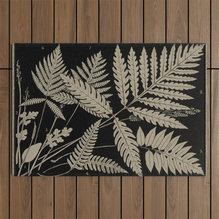 New England Ferns Outdoor Rug Gallery Image 1
