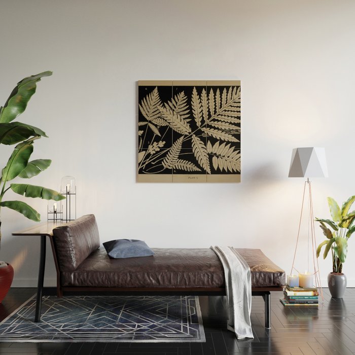 New England Ferns Wood Wall Art Gallery Image 2