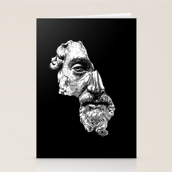 MARCUS AURELIUS ANTONINUS AUGUSTUS / White Stationery Card Gallery Image 2