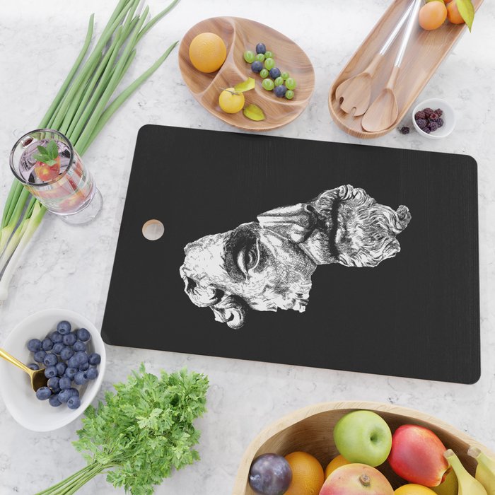MARCUS AURELIUS ANTONINUS AUGUSTUS / White Cutting Board Gallery Image 2