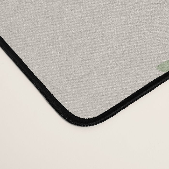 Maldives Abstract Botanical Pattern in Sage and Beige Desk Mat Gallery Image 4