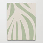 Maldives Abstract Botanical Pattern in Sage and Beige Notebook Gallery Image 4