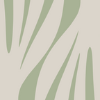 Maldives Abstract Botanical Pattern in Sage and Beige Coffee Mug Gallery Image 2