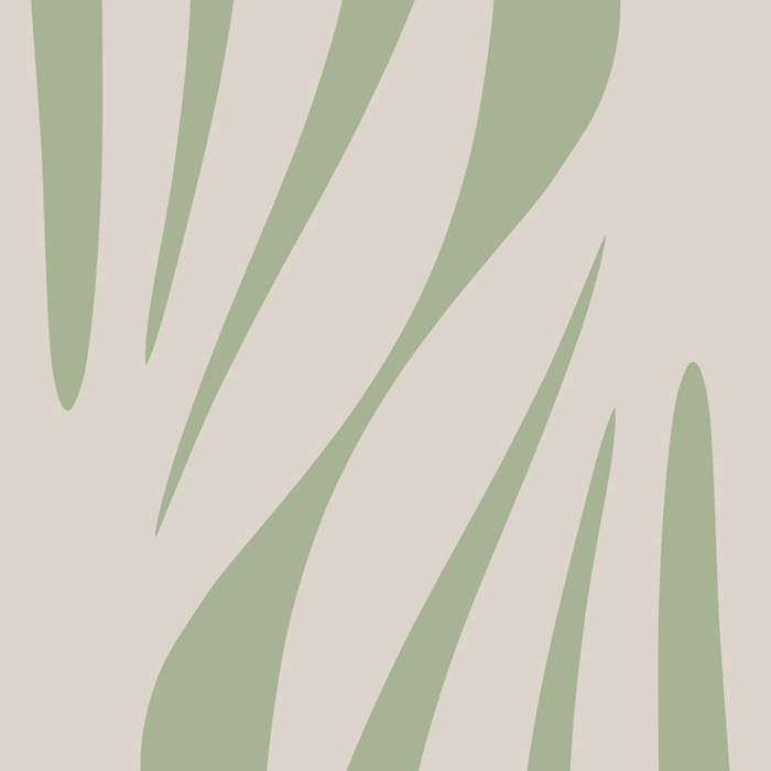 Maldives Abstract Botanical Pattern in Sage and Beige Coffee Mug Gallery Image 2