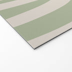 Maldives Abstract Botanical Pattern in Sage and Beige Welcome Mat Gallery Image 2
