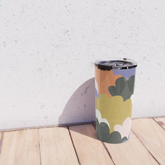 Cloudy Sky Travel Mug Gallery Image 4