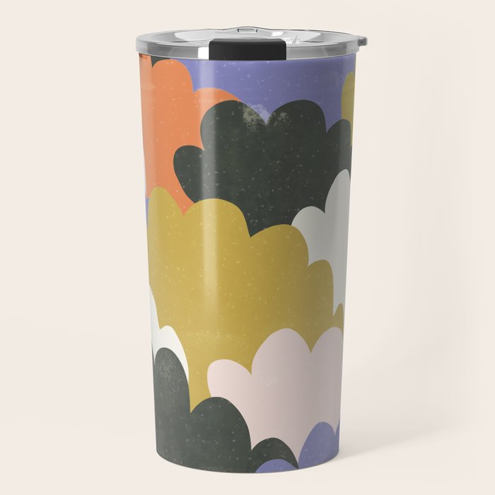 Cloudy Sky Travel Mug Gallery Image 1