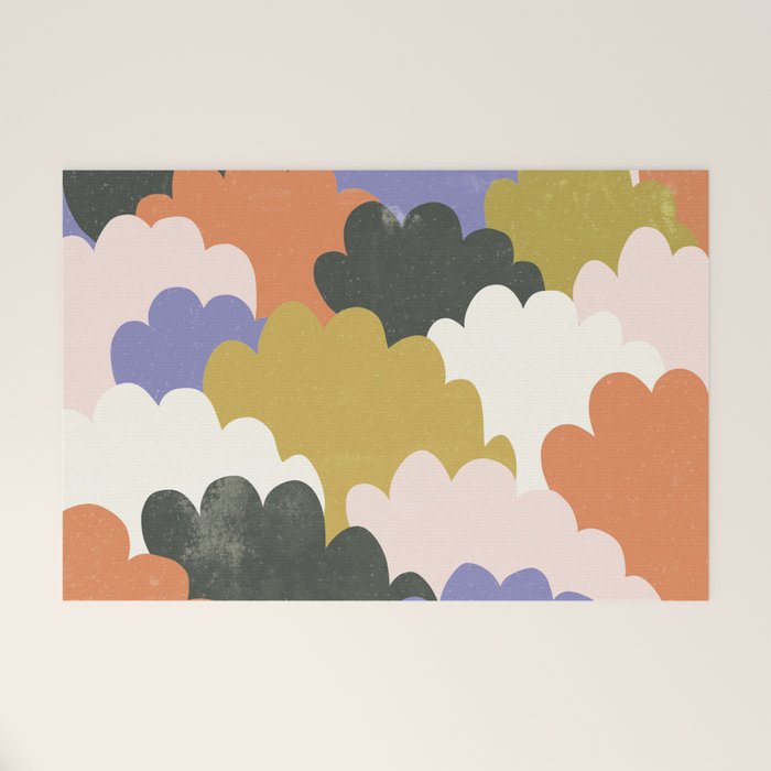 Cloudy Sky Welcome Mat Gallery Image 1