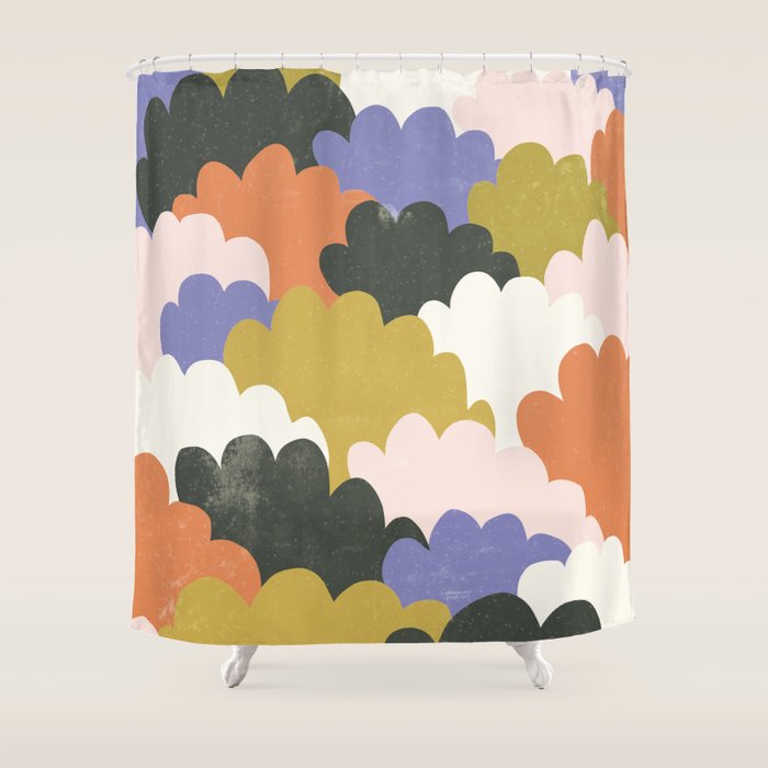 Cloudy Sky Shower Curtain Gallery Image 1