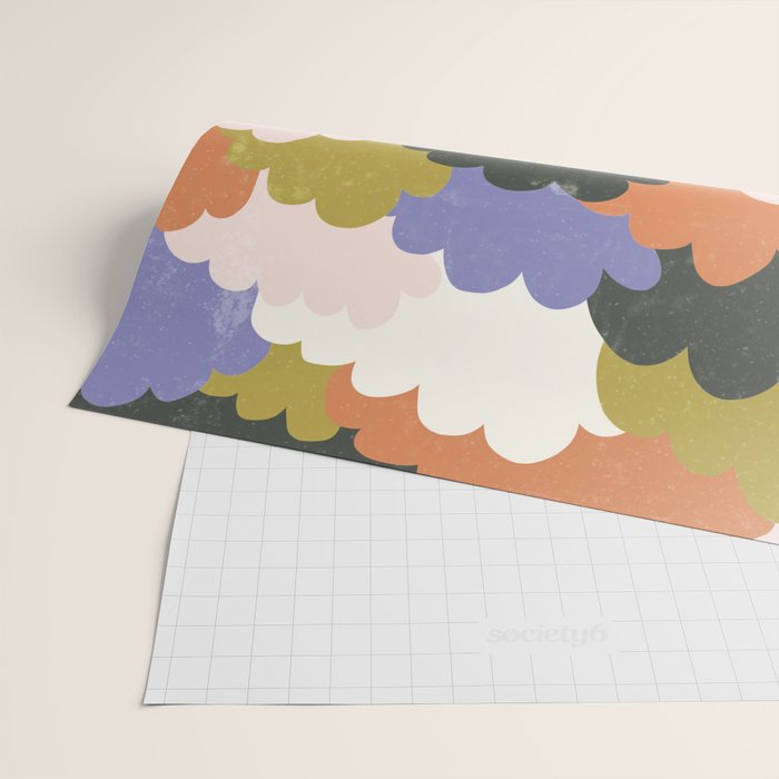 Cloudy Sky Wrapping Paper Gallery Image 2