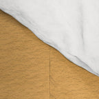 Ocean wave gold sunrise - mid century style Comforter Gallery Image 4