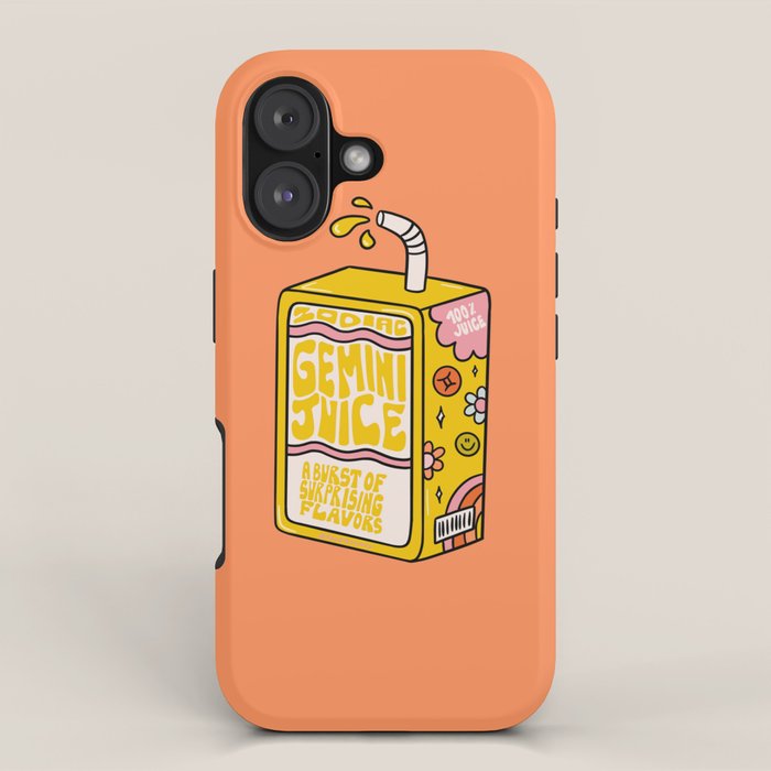 Gemini Juice Box iPhone Case Gallery Image 1