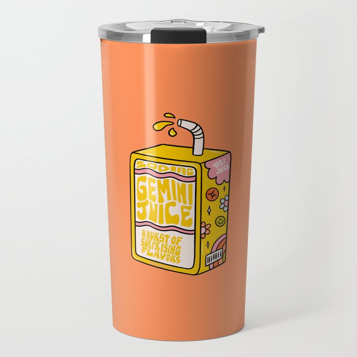 Gemini Juice Box Travel Mug Gallery Image 1