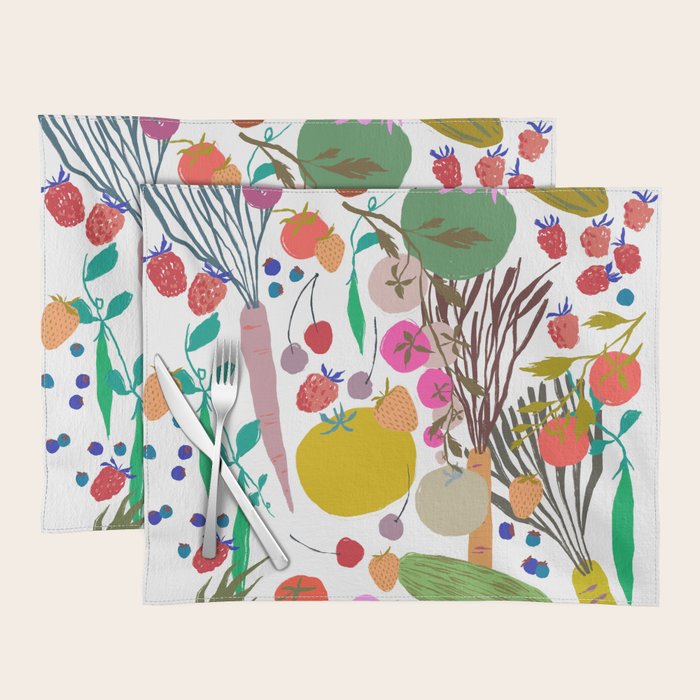 Summer Garden Joy Placemat Gallery Image 1