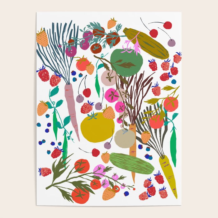 Summer Garden Joy Poster Gallery Image 1