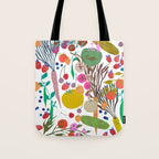Summer Garden Joy Tote Bag Gallery Image 1