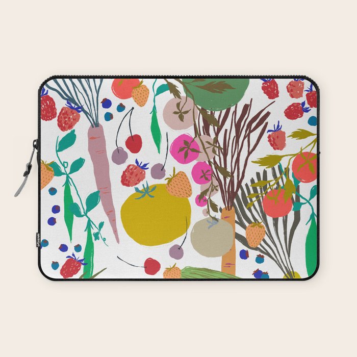 Summer Garden Joy Laptop Sleeve Gallery Image 1