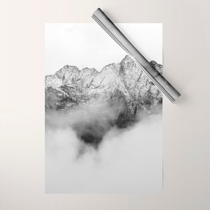 Peaks on the Mist Wrapping Paper Gallery Image 1