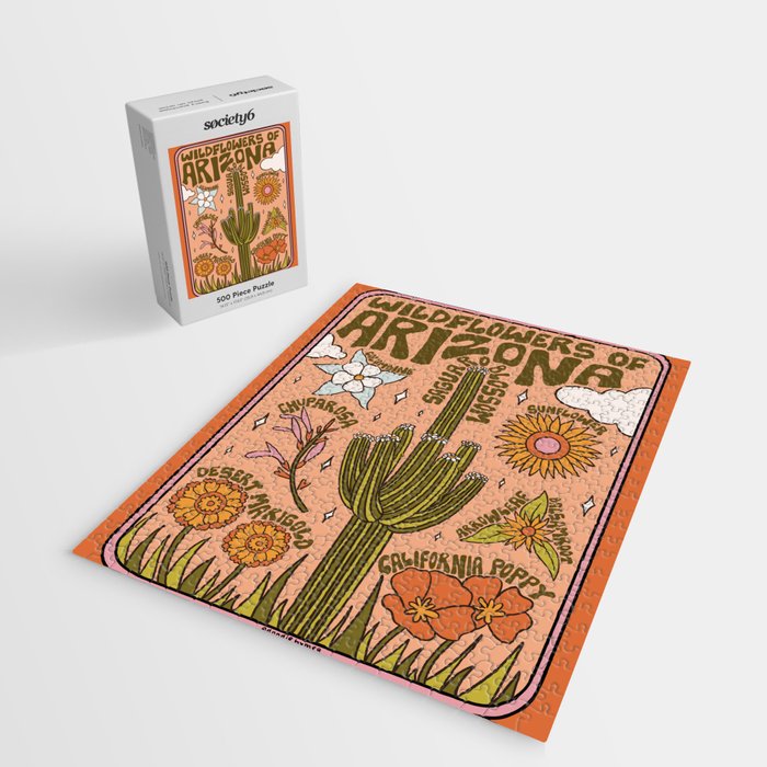 Arizona Wildflowers Jigsaw Puzzle Gallery Image 2