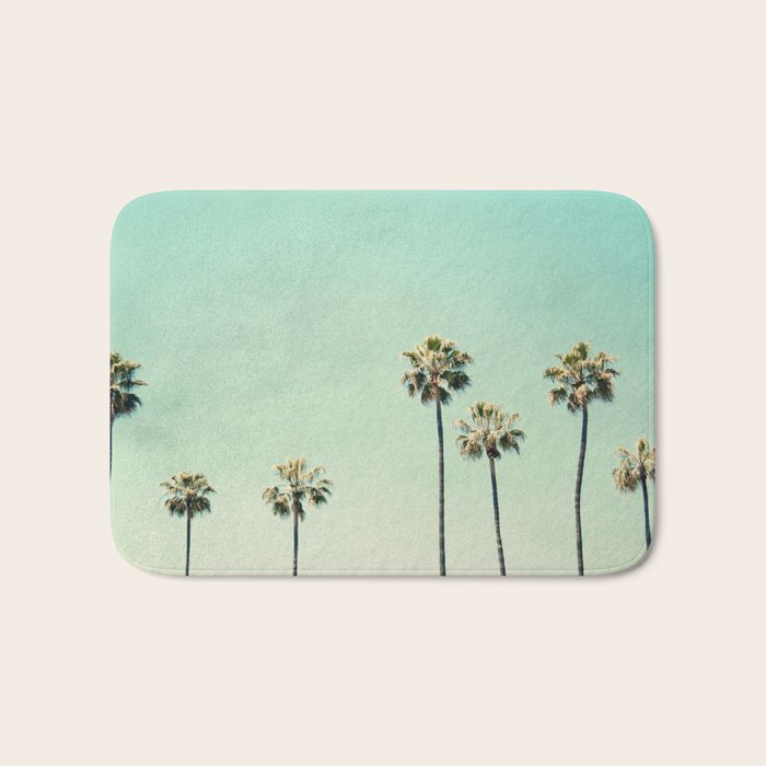 Palm Tree Photography Bath Mat Gallery Image 1