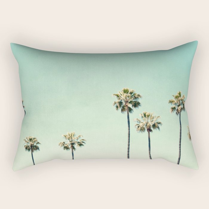 Palm Tree Photography Rectangular Pillow Gallery Image 2