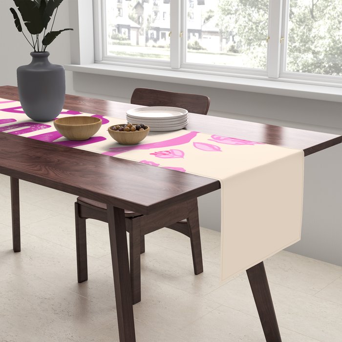 Best Mom Coquette Cherry Blossom Table Runner Gallery Image 2